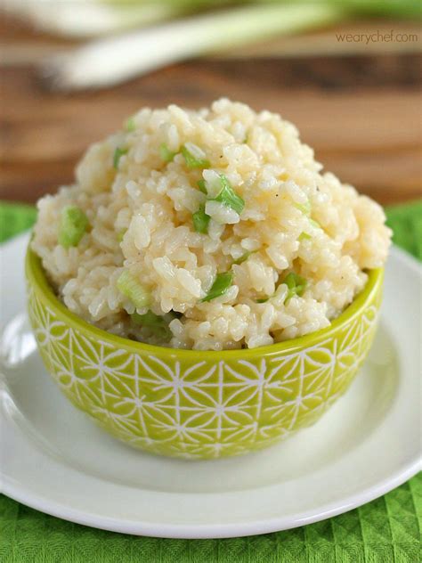 Cheddar Chive Rice: A quick and easy side dish recipe! - The Weary Chef