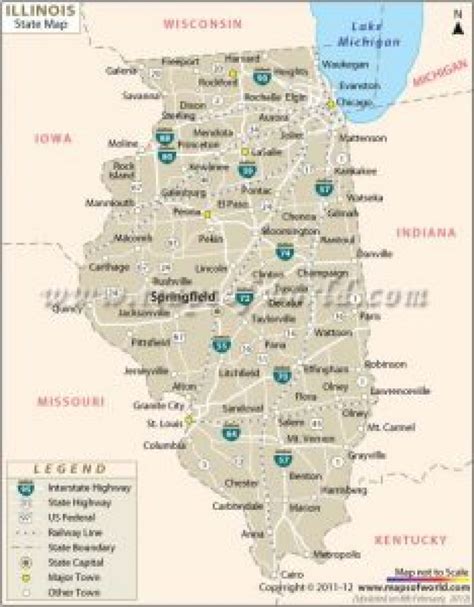 Illinois State Parks Map - Printable Map