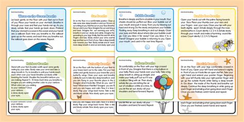 Mindful Minute for kids Brain Break Cards - Primary Resource