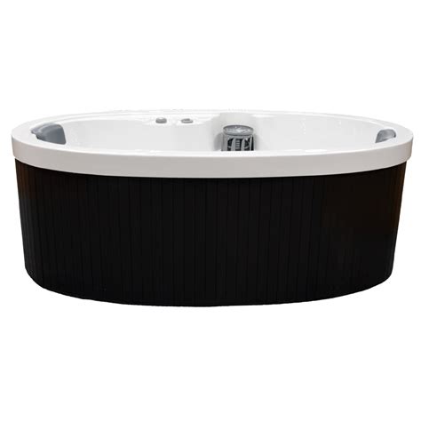 Plugin and Play 2 Person 13 Jet Oval Portable Hot Tubs and Jacuzzi Spa