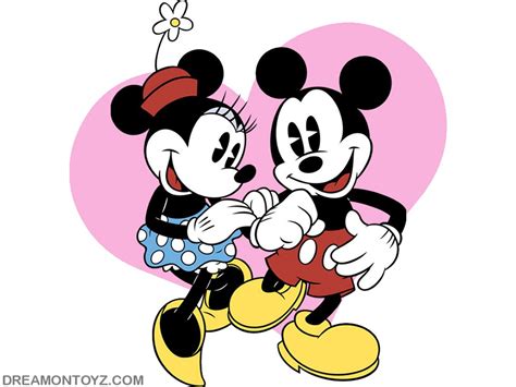 FREE Cartoon Graphics / Pics / Gifs / Photographs: Mickey and Minnie Mouse wallpapers