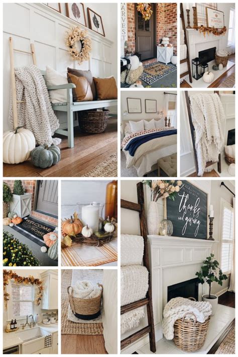 Farmhouse Fall Home Decor Ideas | She Gave It A Go