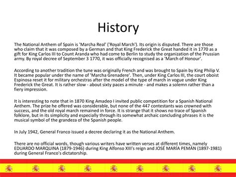 PPT - Spain national anthem PowerPoint Presentation, free download - ID ...