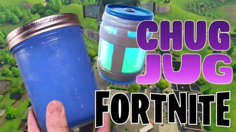 How to Make a Real-Life Chug Jug | Geek food, Blue drinks, Fortnite