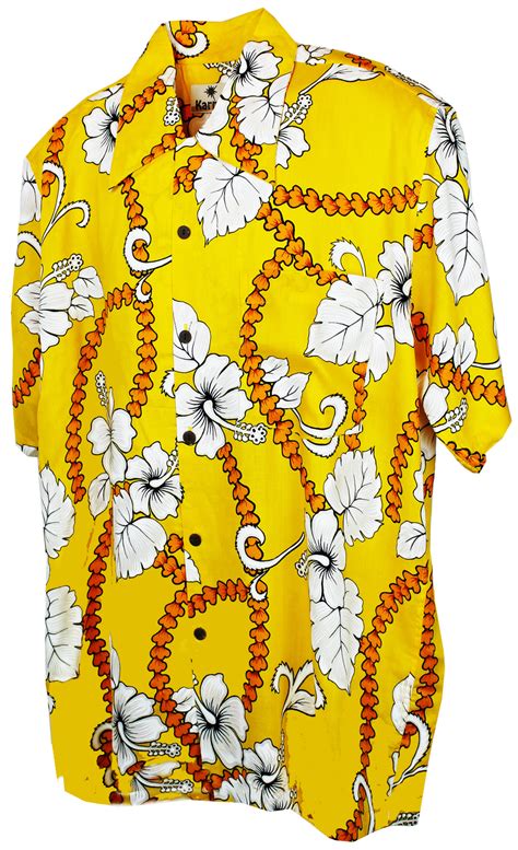 Hawaiian Shirt - Cuba Yellow