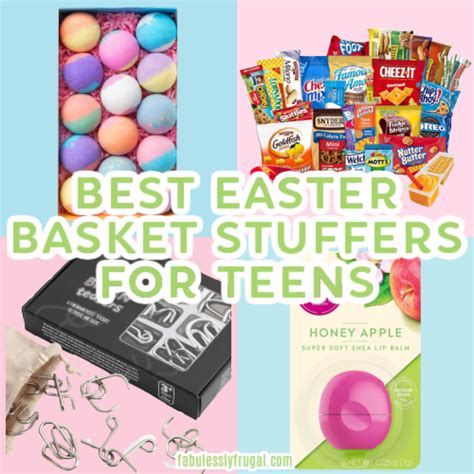 Fun & Cool Easter Basket Ideas for Teens - Fabulessly Frugal