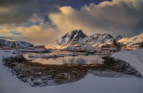 A Fishing Village In Lofoten Photograph by Jenny Qiu - Fine Art America