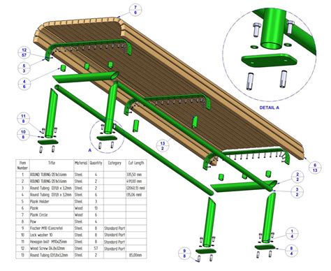 Woodwork Park Bench Kit PDF Plans