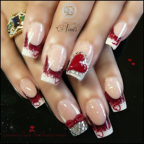 Red Nail Designs - Pccala