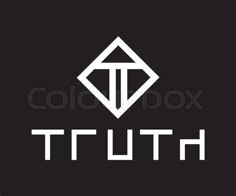 Truth Logo Design Concept, AI 10 ... | Stock vector | Colourbox