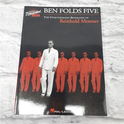 Ben Folds Five Songbook The Unauthorized Biography Of Reinhold Messner - Evolution Music