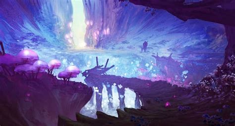 Draw fantasy environment, concept art , landscape, background by ...