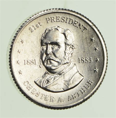 Rare Sterling Silver - Official Presidential Collectible Franklin Mint Round - Awesome Silver ...