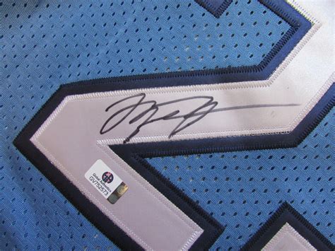 Lot Detail - MICHAEL JORDAN SIGNED UNC NORTH CAROLINA JERSEY!