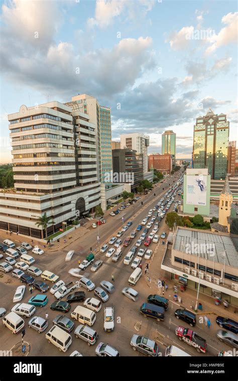 Harare is the capital city of Zimbabwe Stock Photo - Alamy