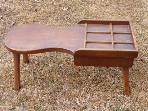 Antique cobbler’s bench, good finish and sturdy with tool storage. – Haute Juice