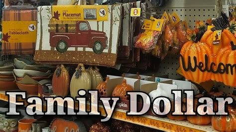 Family Dollar Fall Decor 🍂 Fall Decor 2020 🍁 Fall Home Decor - YouTube