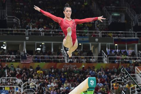 Aly Raisman's Near-Perfect Beam Routine in All-Around