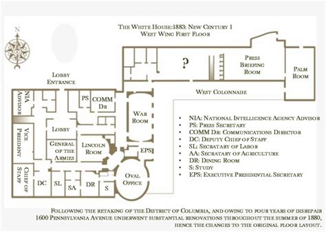 White House Oval Office Floor Plan