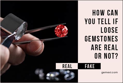 How Can You Tell If Loose Gemstones Are Real Or Not ? | Gemexi