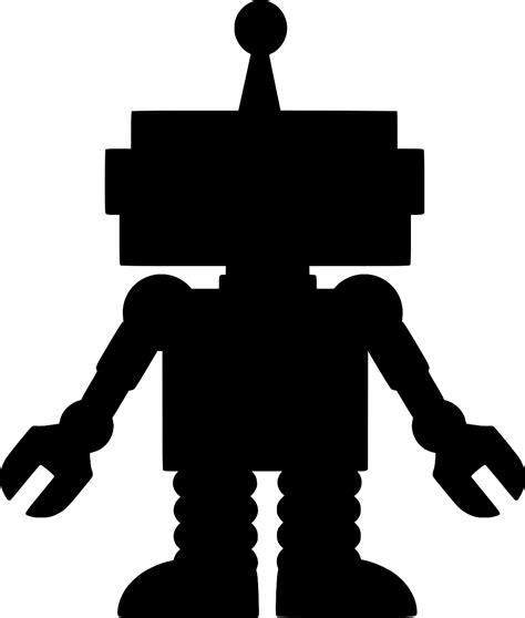 SVG > robot toy android technology - Free SVG Image & Icon. | SVG Silh