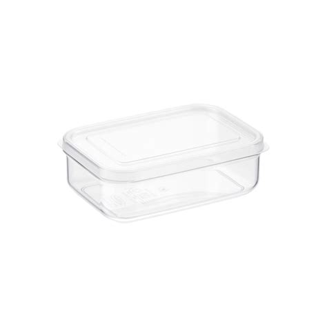 Lustroware Crystal Clear Rectangular Food Storage | The Container Store