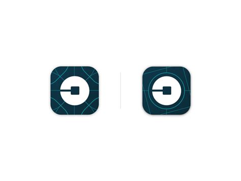 Uber Rider App Icons by Pontus Börjesson on Dribbble