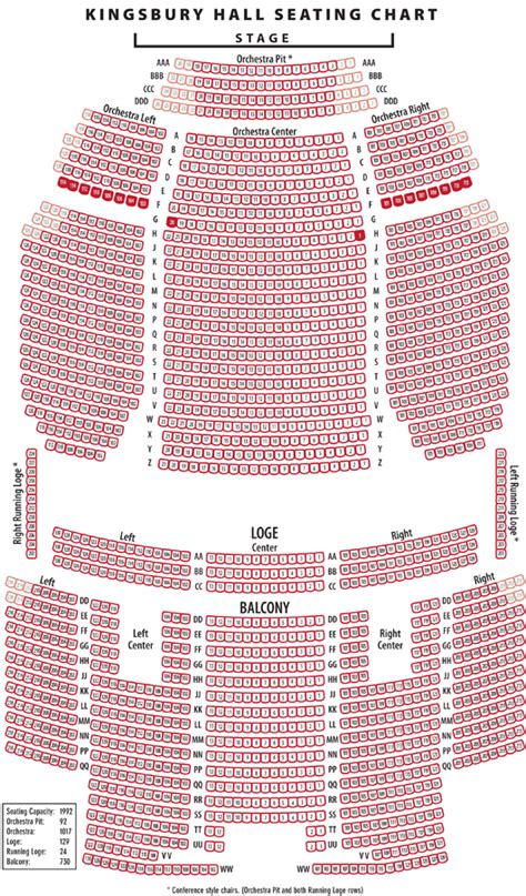 Abravanel Hall Seating Map | Elcho Table