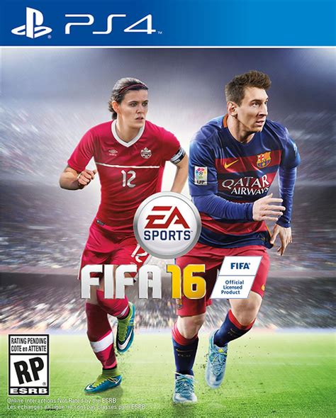 FIFA 16 North American Cover Features Alex Morgan and Christine Sinclair Alongside Lionel Messi