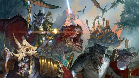 Lizardmen, Total War: Warhammer II, Warhammer Wallpapers HD / Desktop and Mobile Backgrounds