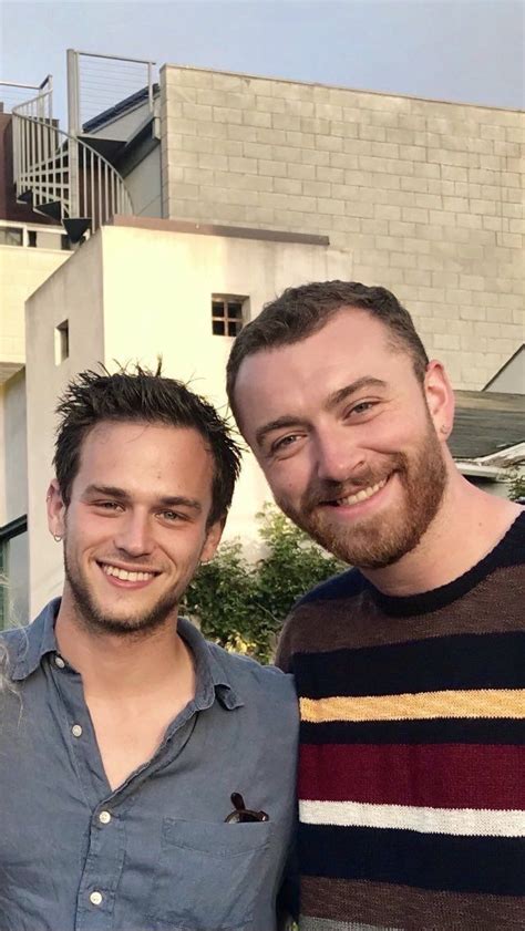 Sam Smith with boyfriend Brandon Flynn in California- June 2018 | Sam smith boyfriend, Brandon ...