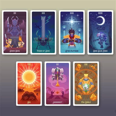 Jojo Part 4 Tarot Cards