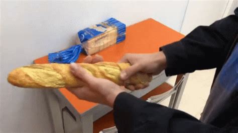 Baguette Knife GIF - Baguette Knife - Discover & Share GIFs