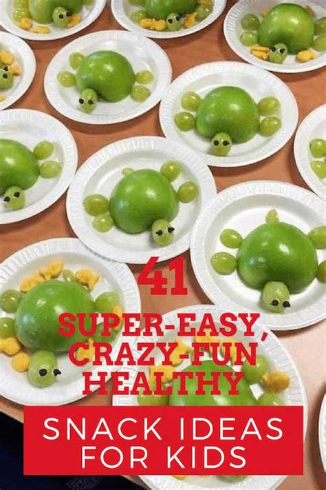 41 Easy, Fun Healthy Snack Ideas For Kids | Canvas Factory