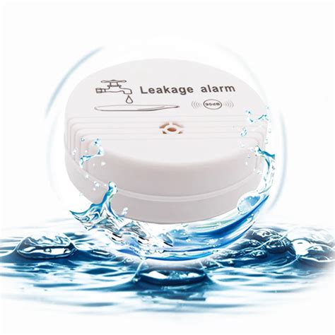 1pc Wireless Water Leak Detector Sensor 90 dB Volume Water Leakage Alarm for Home Kitchen Toilet ...