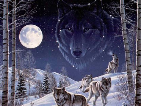 Christmas Wolf Wallpapers - Top Free Christmas Wolf Backgrounds ...