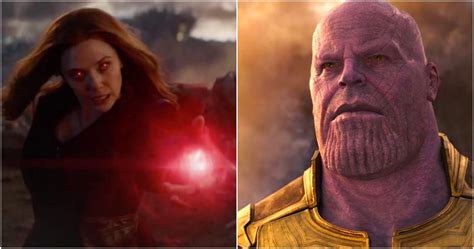 Scarlet Witch Vs. Thanos: 5 Reasons She Would Win (& 5 Reasons Thanos Would)