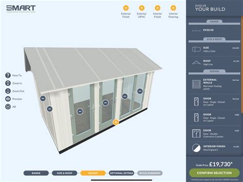 SMART Garden Room Configurator by Engine Creative