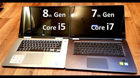 8Th Gen Intel Core I5 Vs 7Th Gen I7 Performance. I5-8250U Quad-Core Vs I7-7500U Dual-Core ...