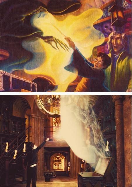 Art to Film: Professor Lupin teaches Harry the Patronus… | Harry potter professors, Harry potter ...