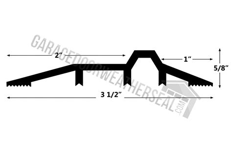 Aluminum Garage Door Threshold