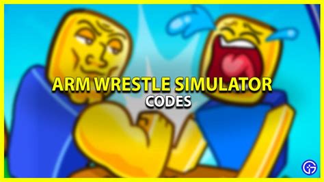 Arm Wrestle Simulator Codes (September 2023) - Gamer Tweak