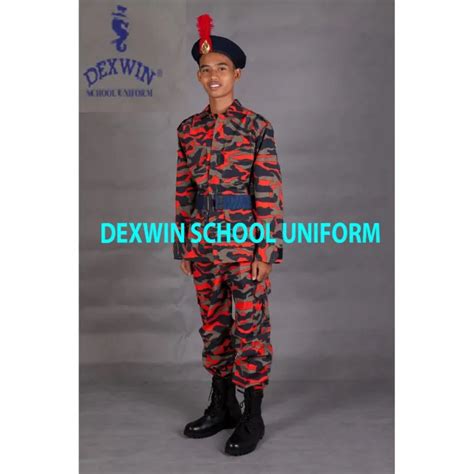 seluar kadet bomba uniform persatuan kadet bomba (kepala) | Lazada