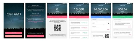 Meteor - An Android Stellar Lumens Wallet : Stellar