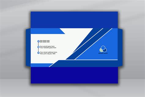 Business Card Envelope Design Graphic by VMSIT · Creative Fabrica