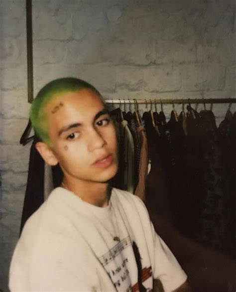 green hair dominic fike | Dyed hair men, Shaved hair designs, Shaved hair