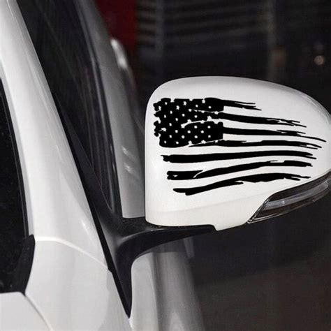 American Flag For Auto Car Bumper Window Vinyl Decal Sticker Decals Car ...