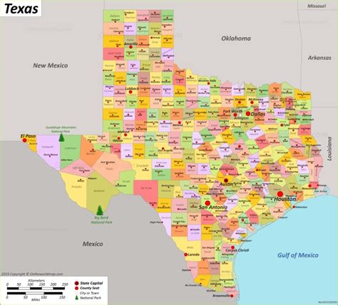 Texas State Maps | USA | Maps of Texas (TX)