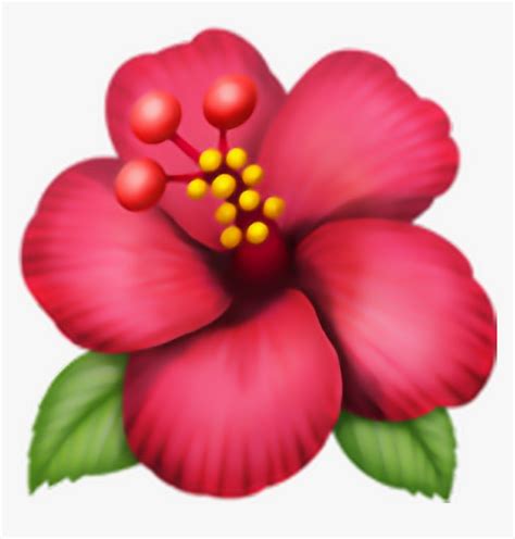 Flower Hawaii Emoji - myscrappylittlelife