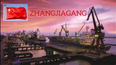 Zhangjiagang Port, China - YouTube